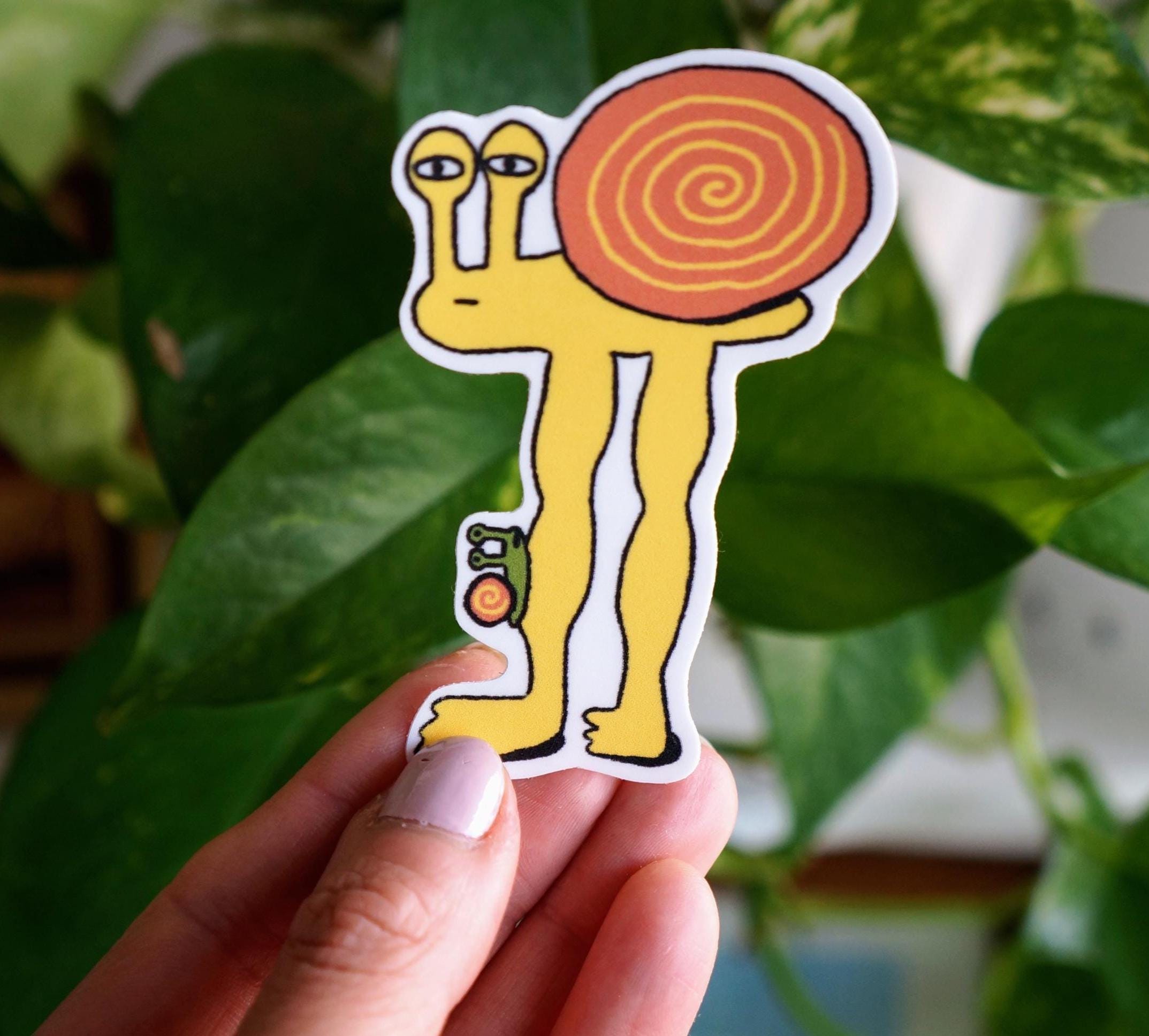 Snail Long Legs Sticker