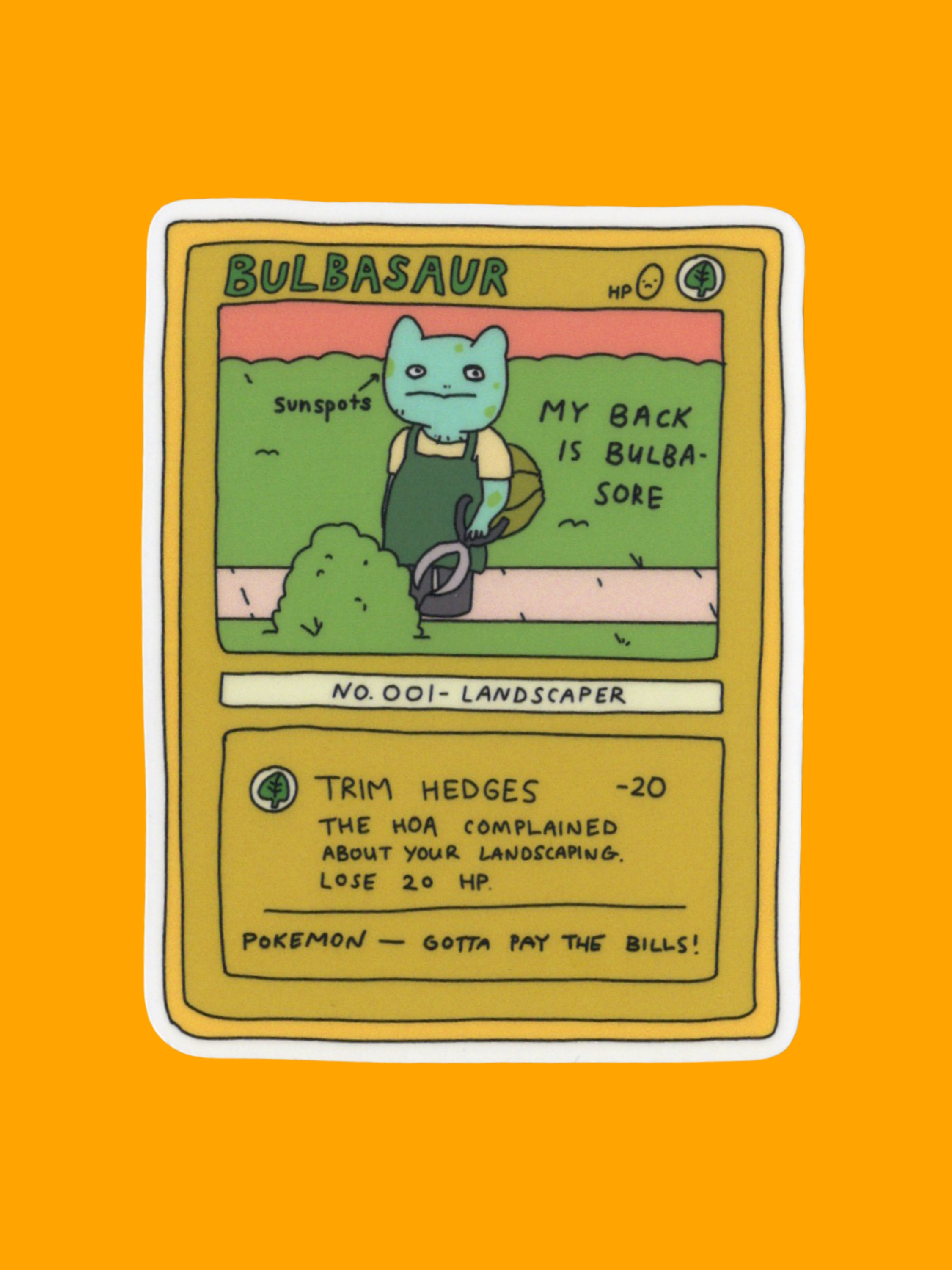 Bulbasaur Sticker