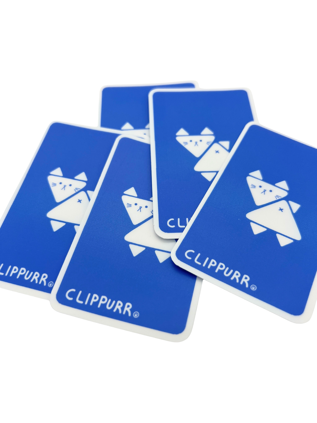 Clipper Card 'Clippurr' Cat Sticker