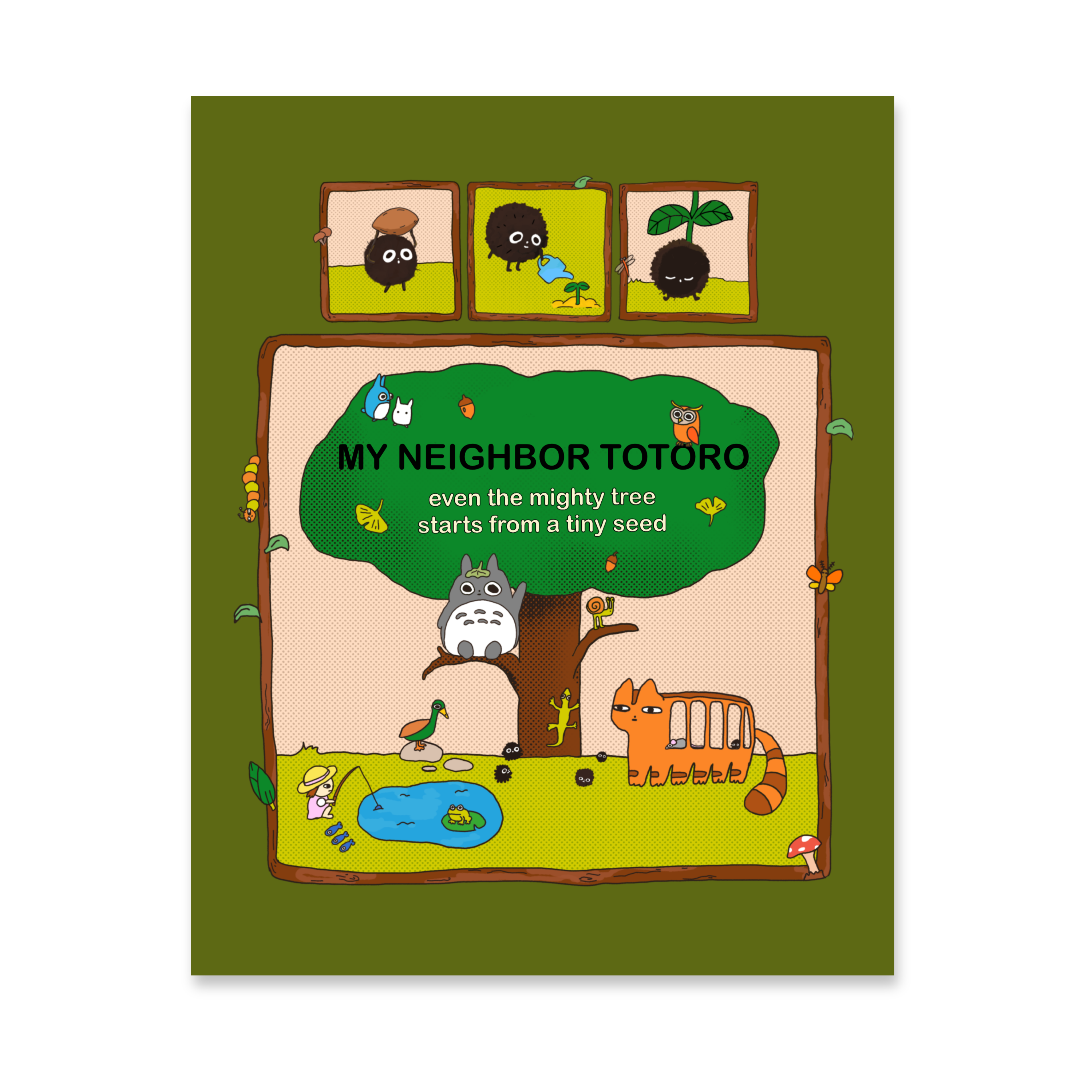 Nature Is Your Neighbor Print