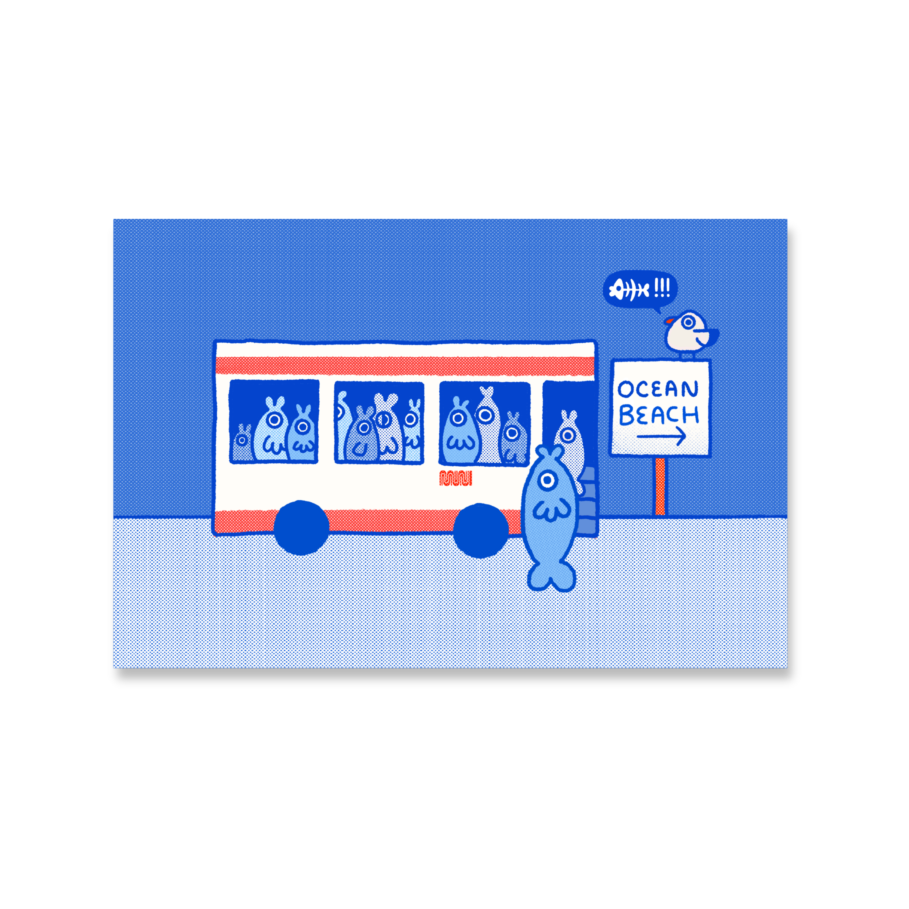 Fish Bus to Ocean Beach