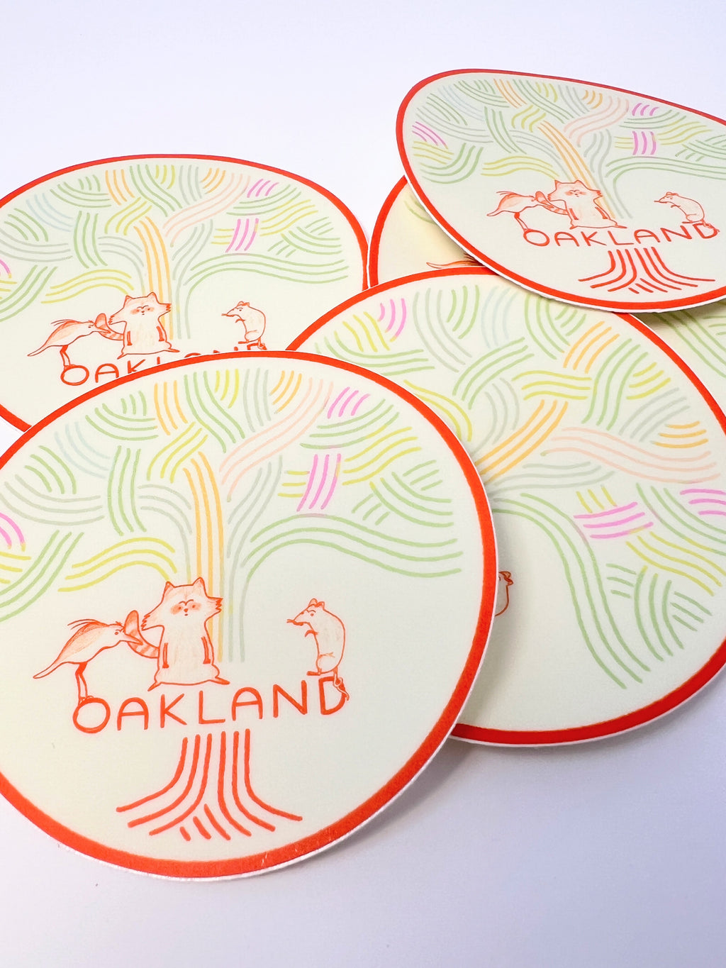Oakland Critters Sticker