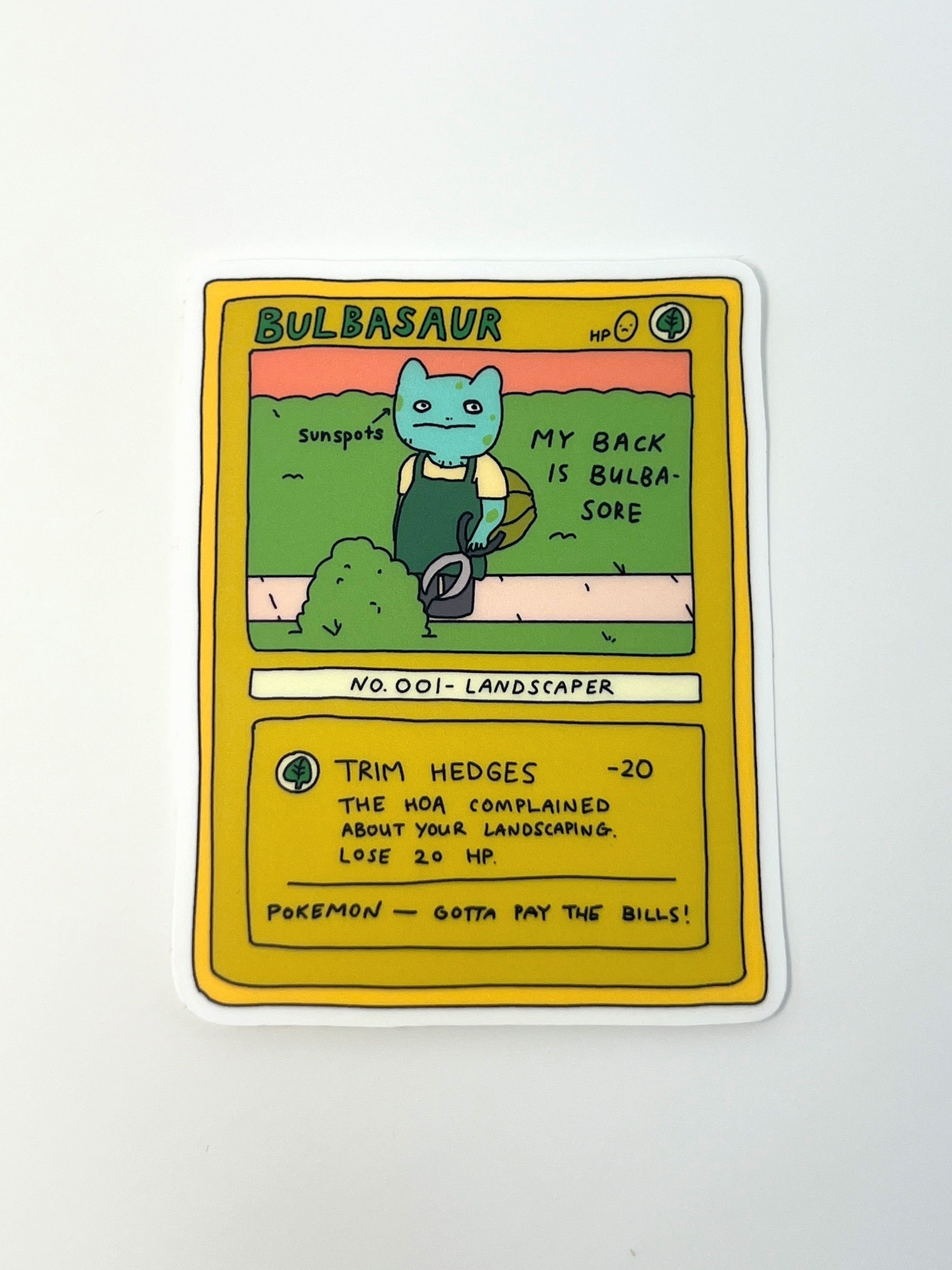 Bulbasaur Sticker