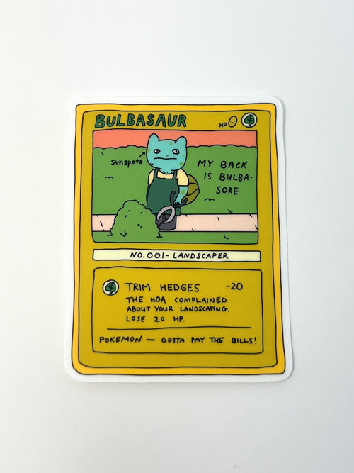 Bulbasaur Sticker