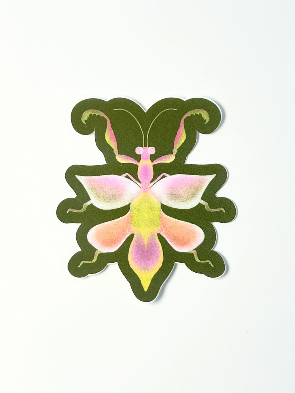 Orchid Mantis Sticker