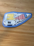 Bart riding BART Magnet