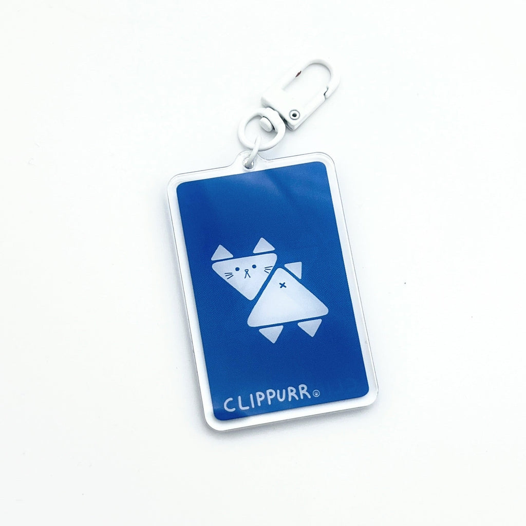 Clipper Card 'Clippurr' Cat Keychain