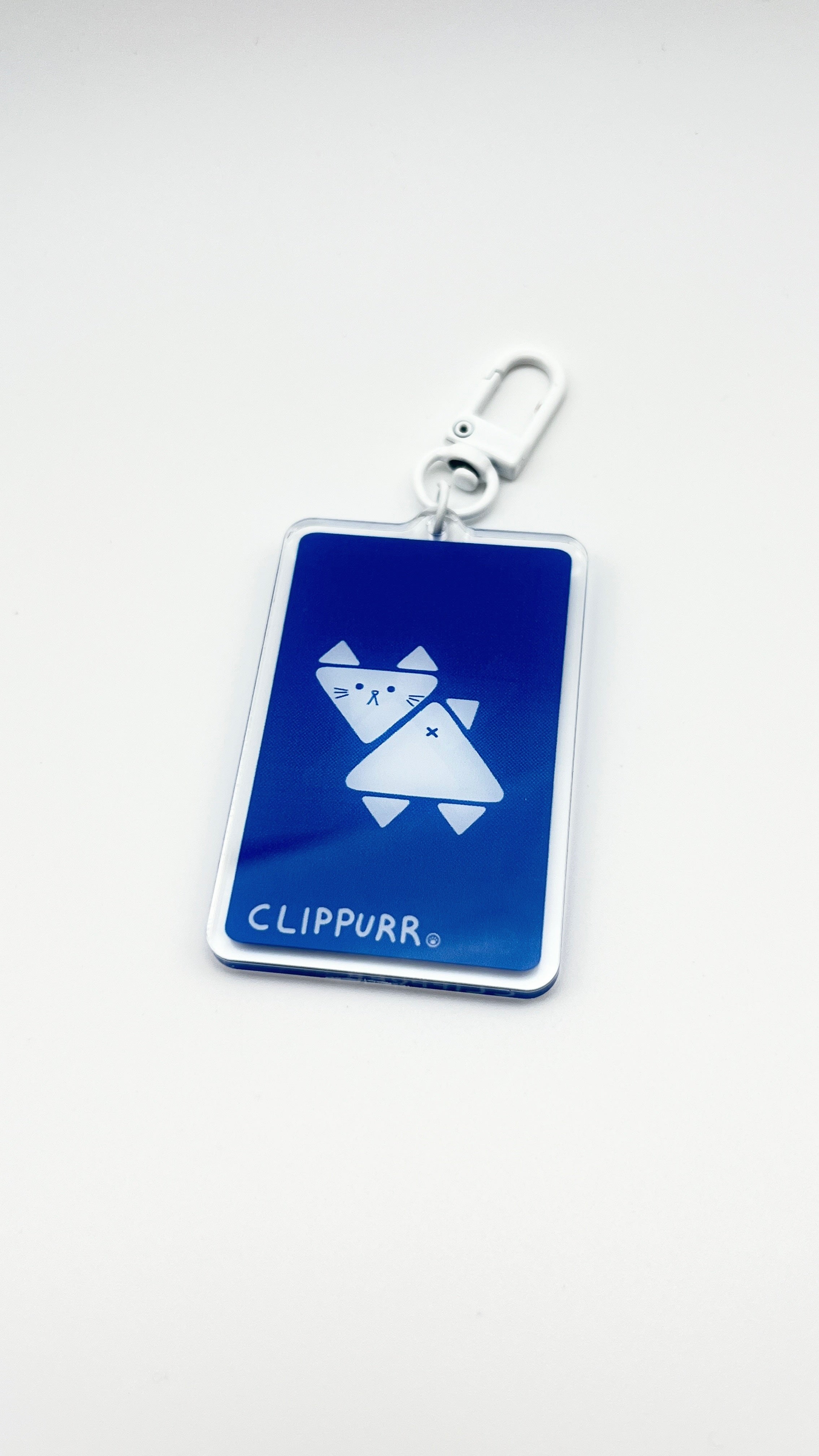 Clipper Card 'Clippurr' Cat Keychain