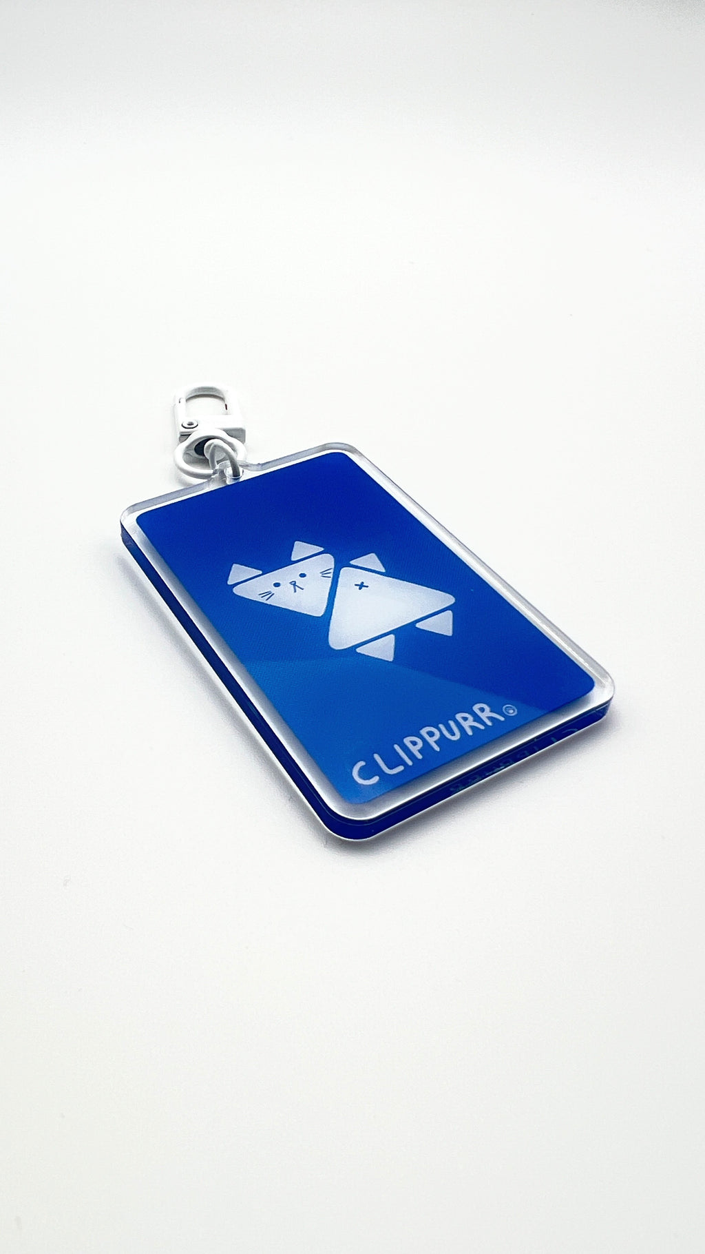 Clipper Card 'Clippurr' Cat Keychain