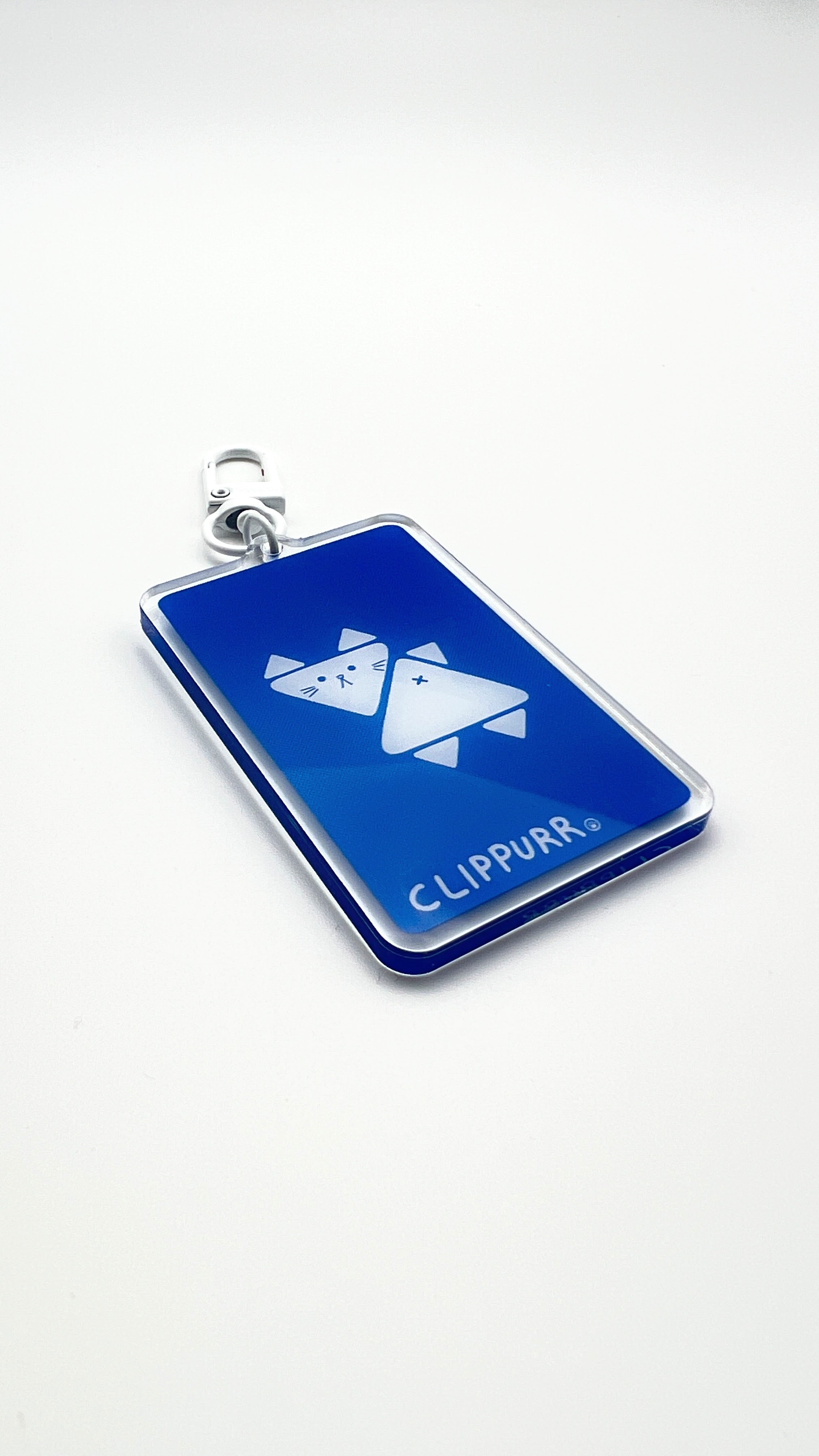 Clipper Card 'Clippurr' Cat Keychain
