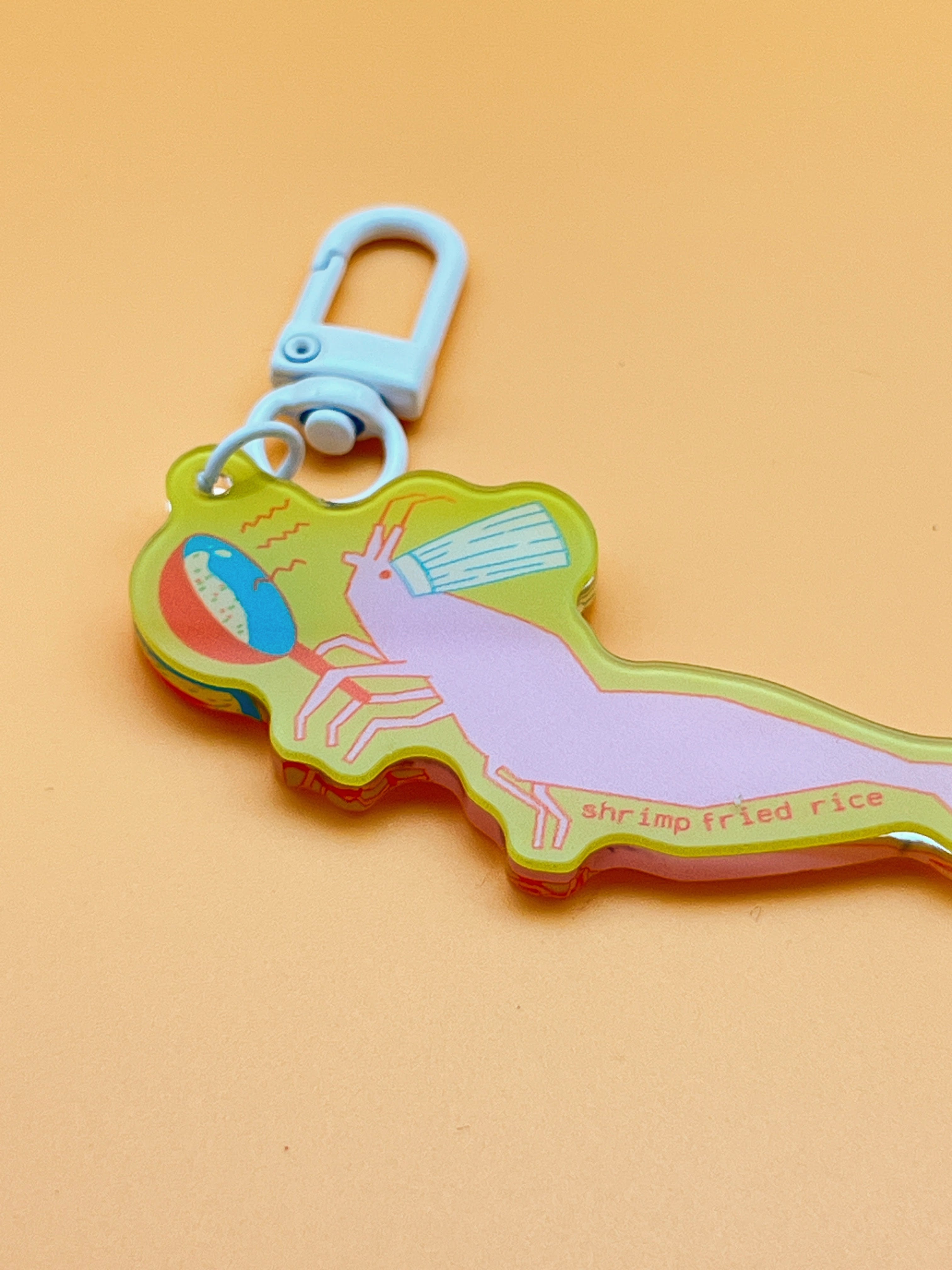 Shrimp Fried Rice Keychain