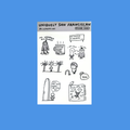 Uniquely San Franciscan Sticker Sheet