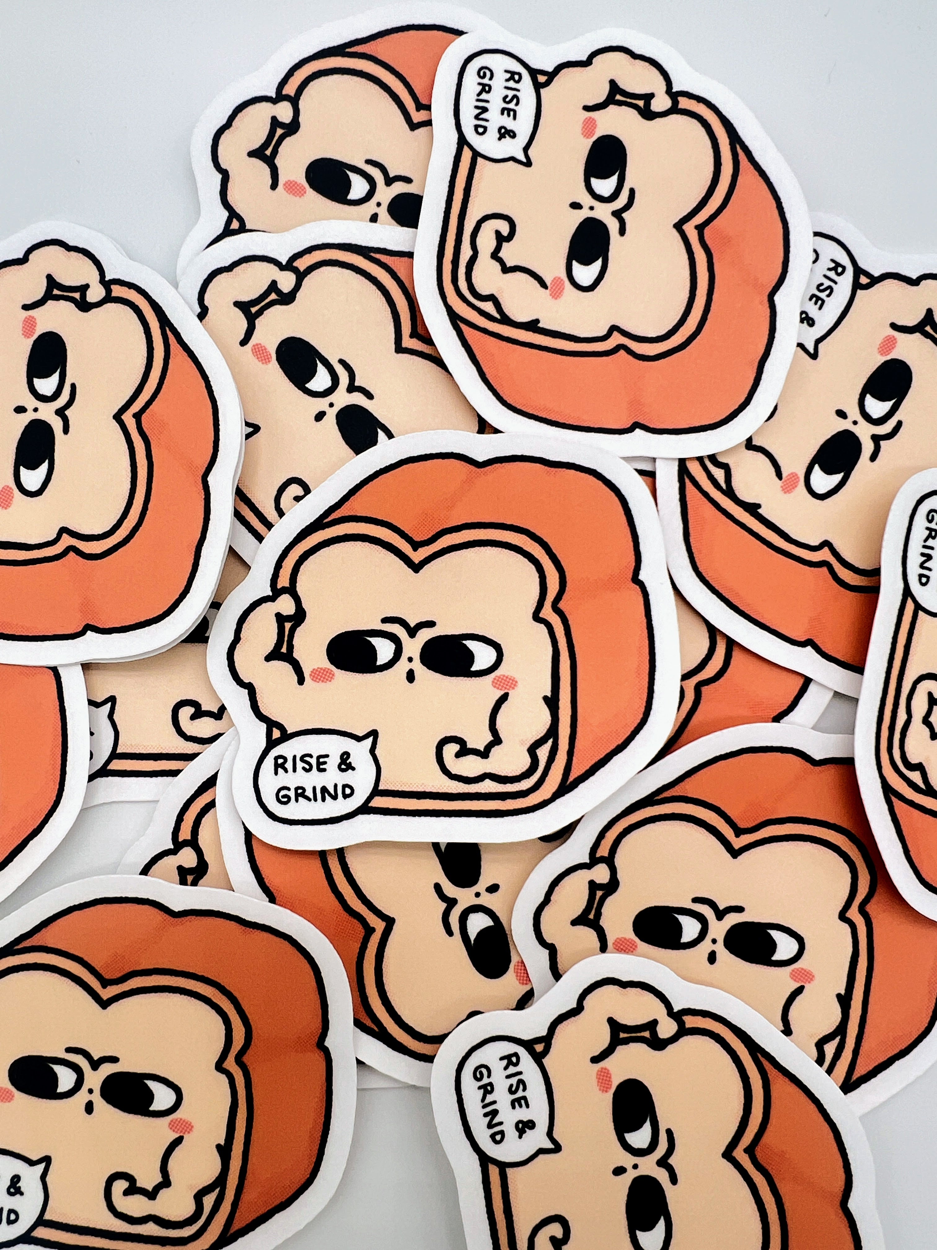 Rise & Grind Bread Sticker
