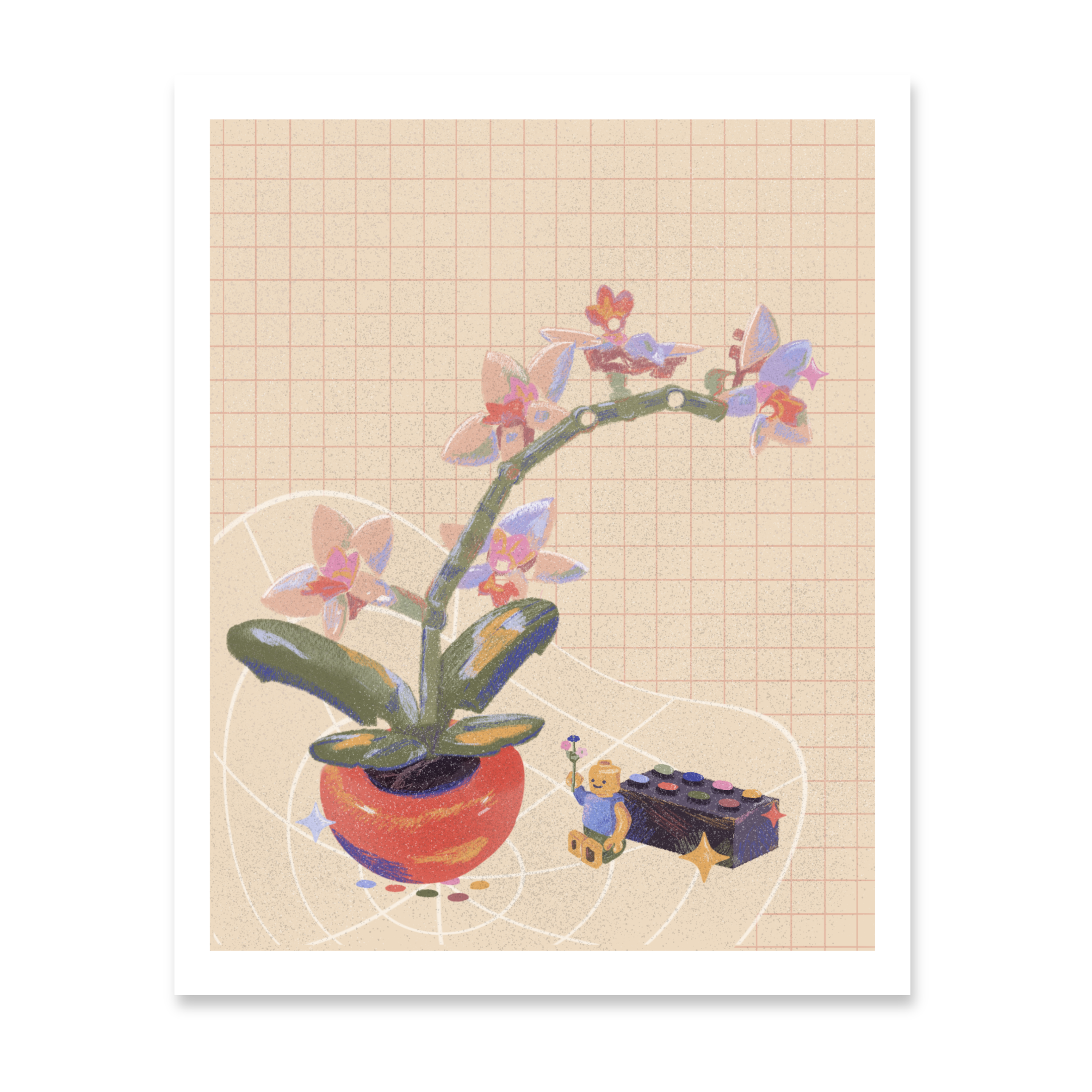 Botanical Block Print